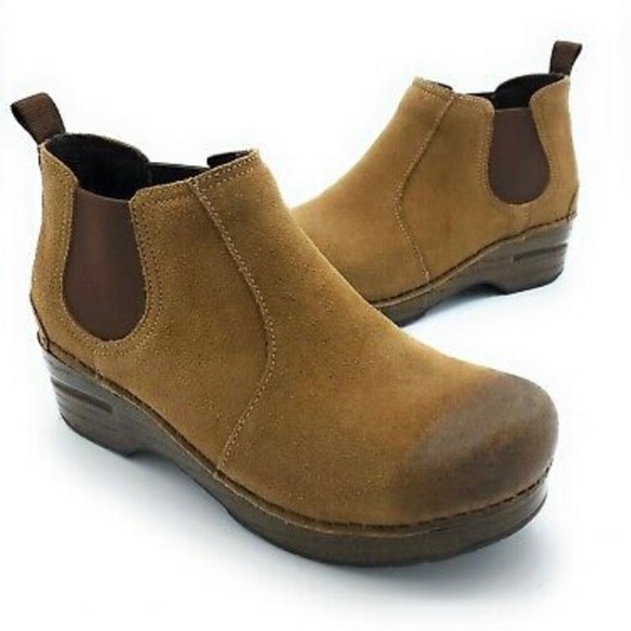 Dansko Frankie Burnished Suede Slipon 